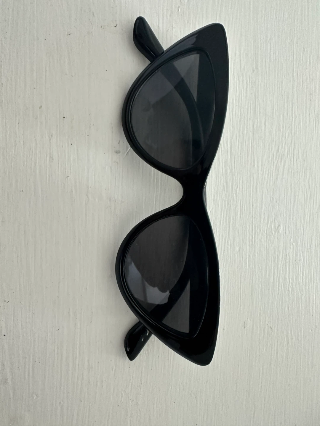 Black Cat-Eye Sunglasses