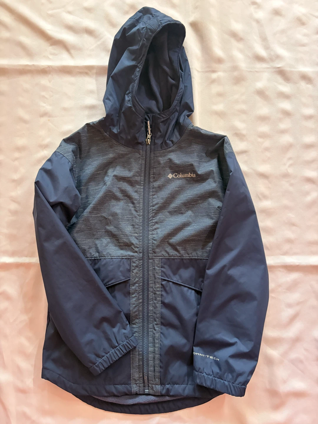 Girls Columbia OMNI-TECH Fleece Lined Hooded Jacket