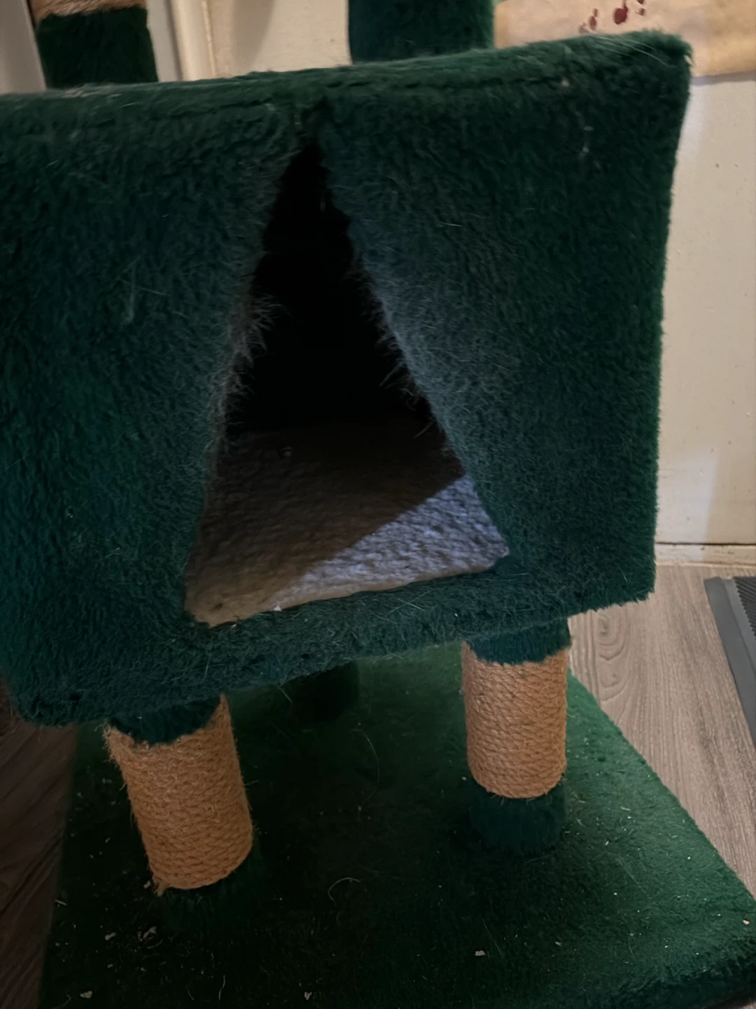 Green Cat Tree Condo with Perch - photo 2