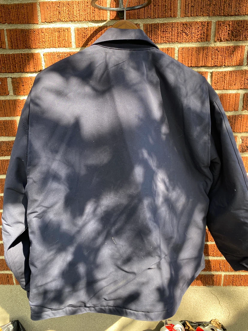 Carhartt Men's Insulated Work Jacket Navy Blue - photo 4