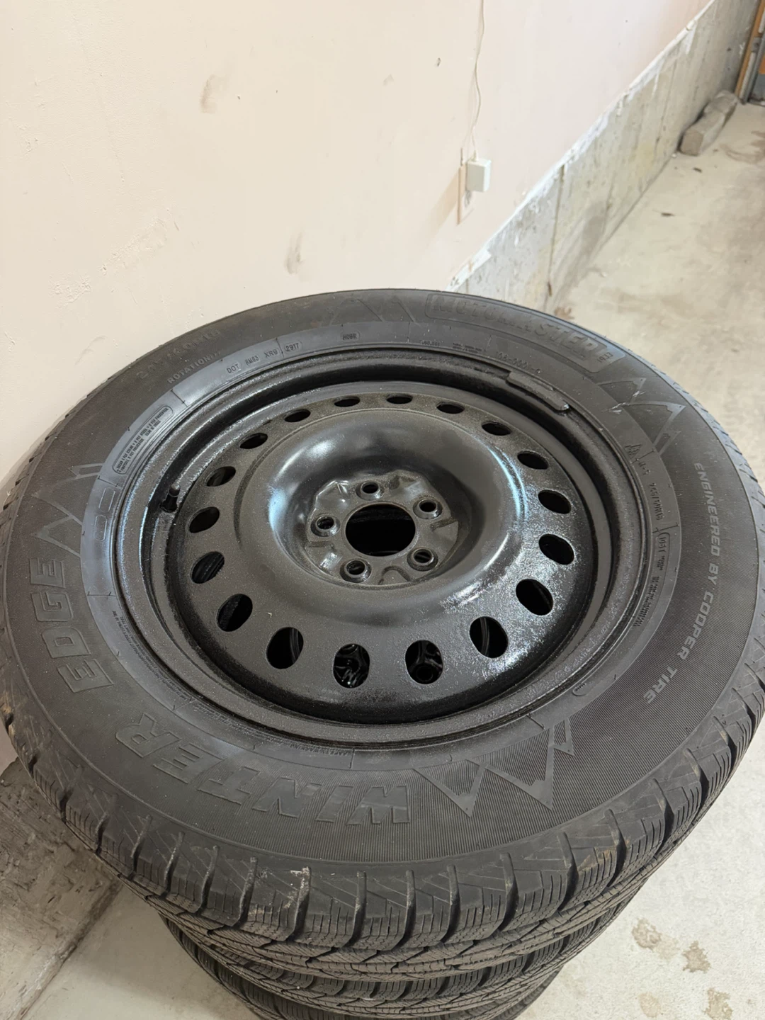 Motomaster Winter Tires and rims Set of 4