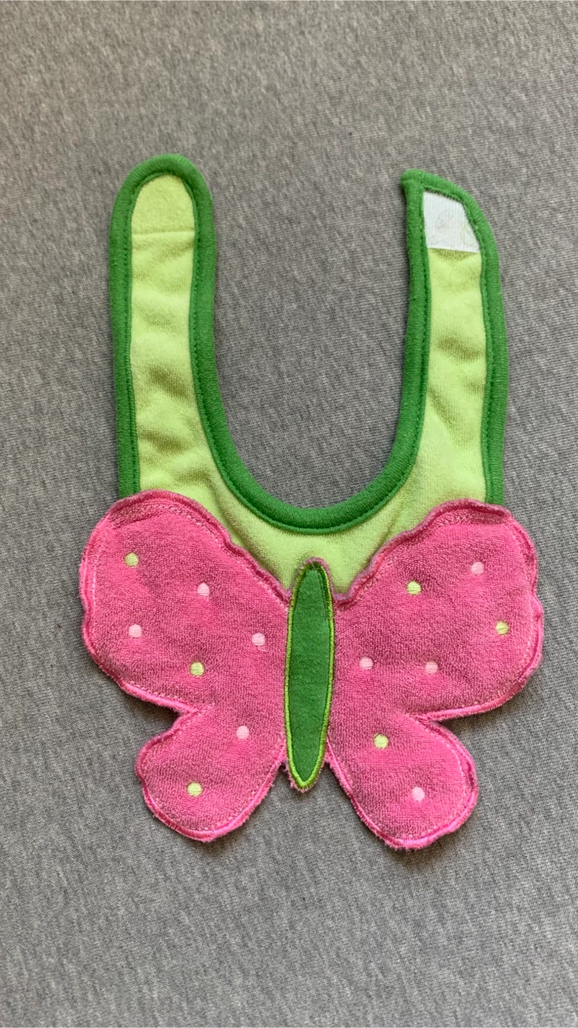 Baby Bib - Butterfly Design