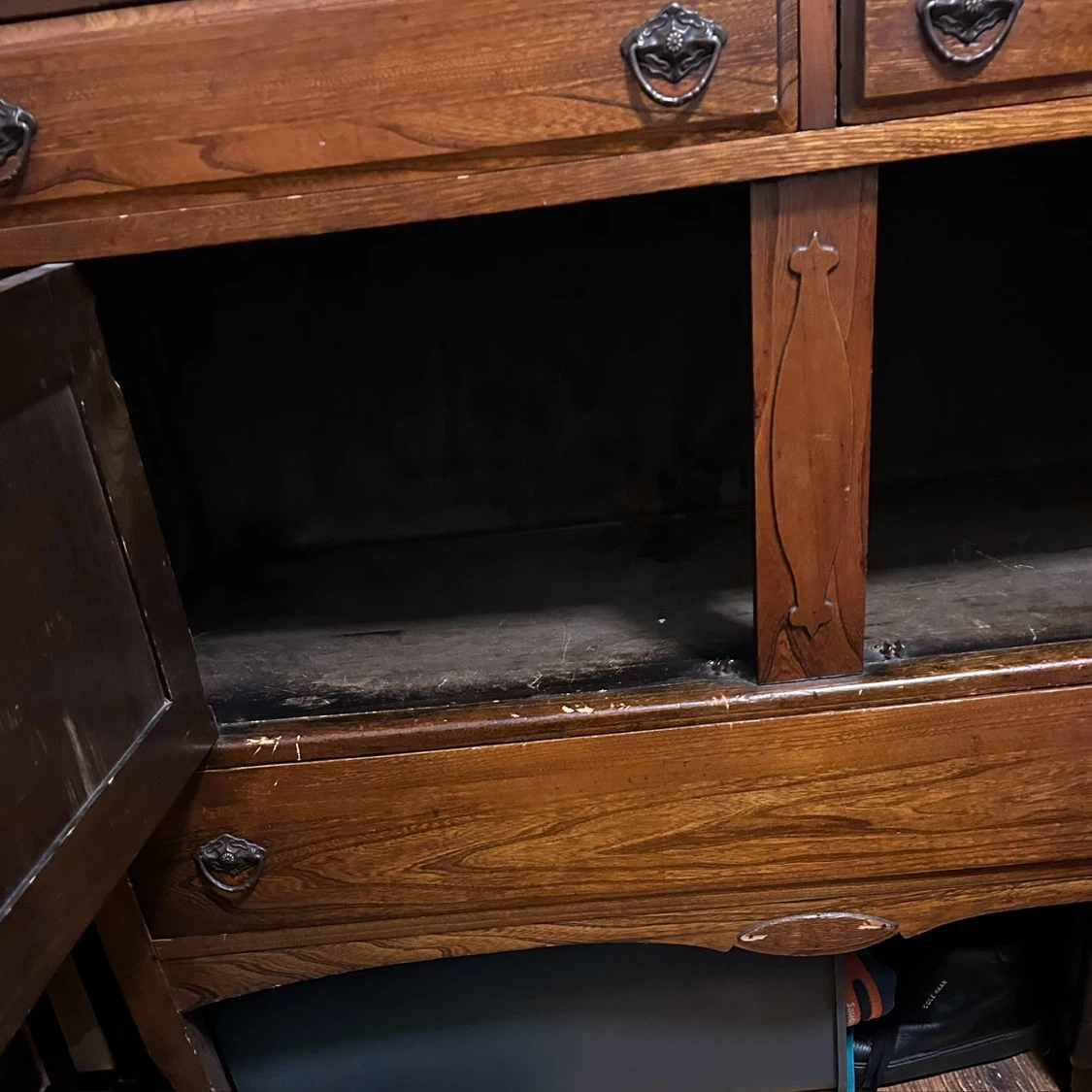 Vintage Solid Wood Cabinet (DIY Project Piece) - photo 3