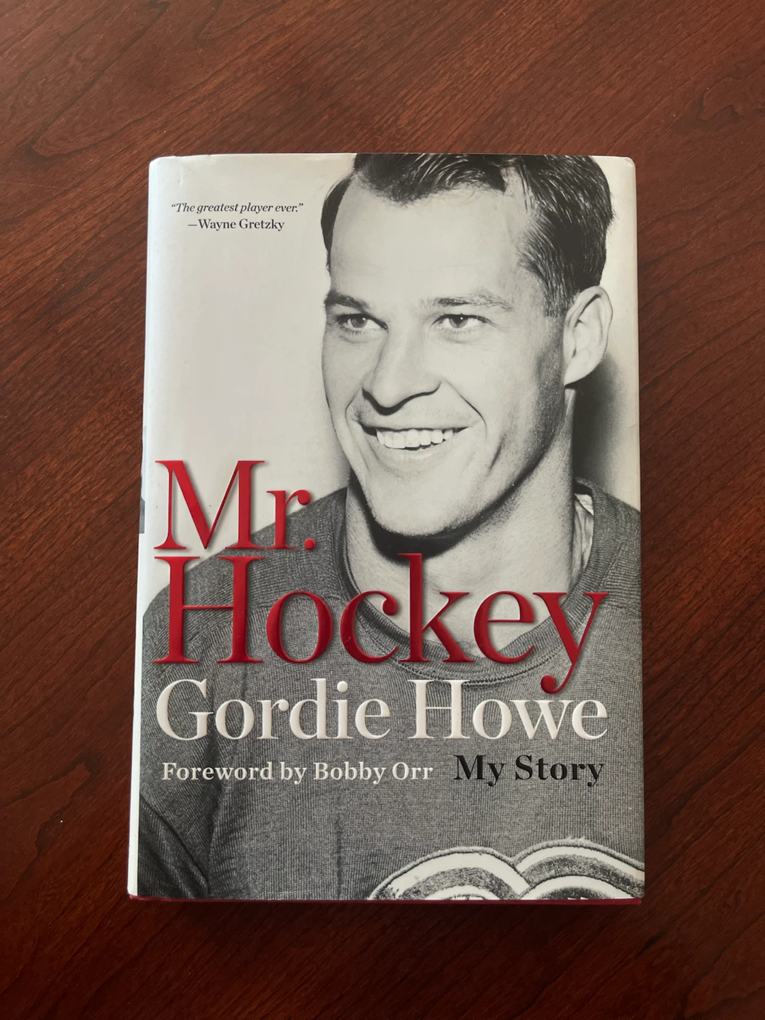 Mr Hockey Gordie Howe hardcover book