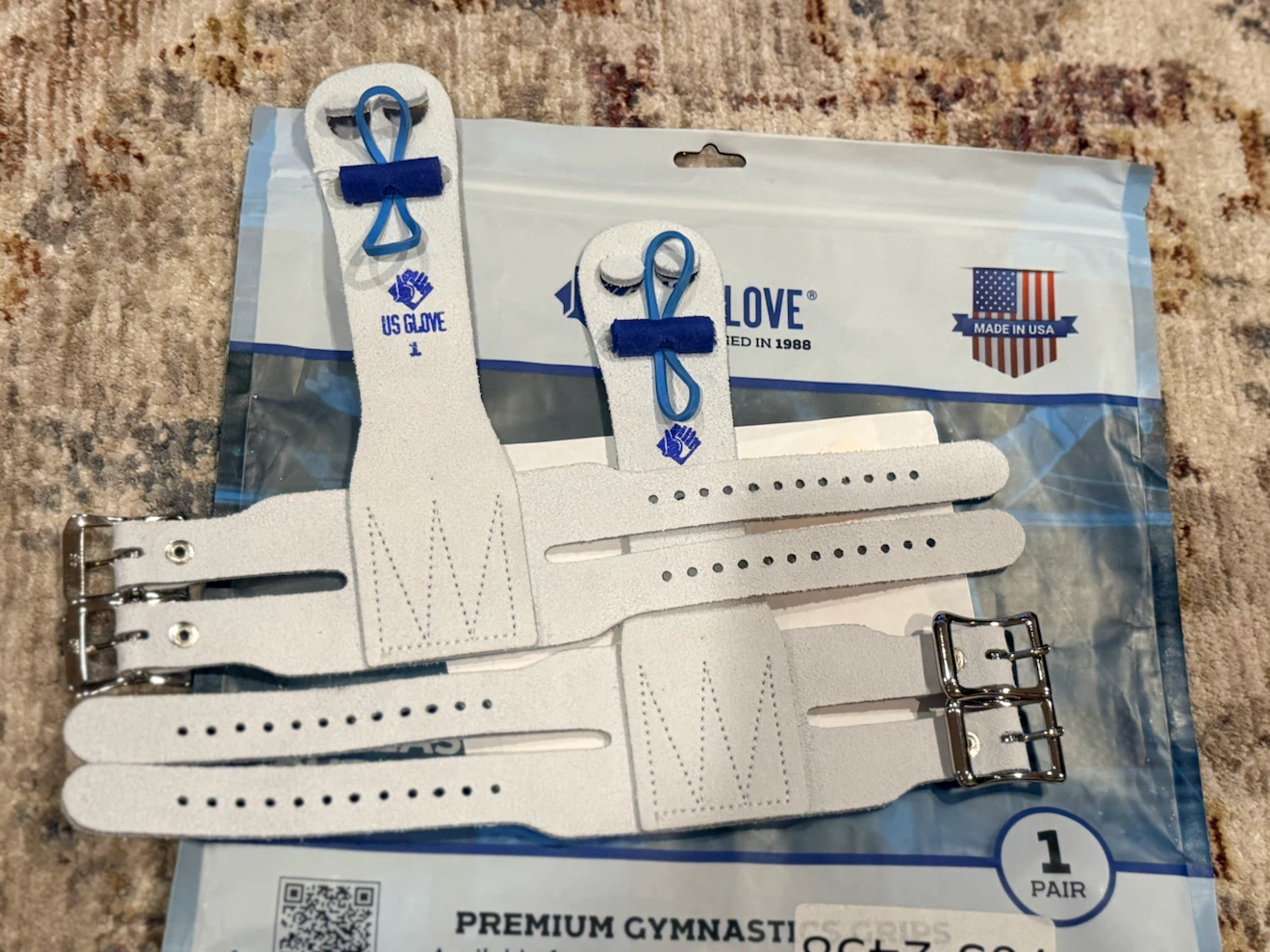 US Glove Premium Gymnastics Grips - Size 1 - photo 3