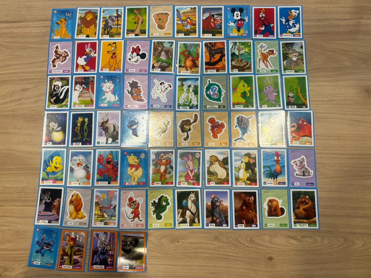 Disney Trading Cards Collection