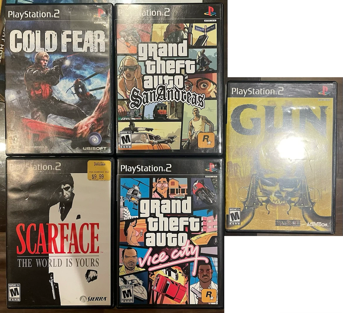 PlayStation 2 games lot