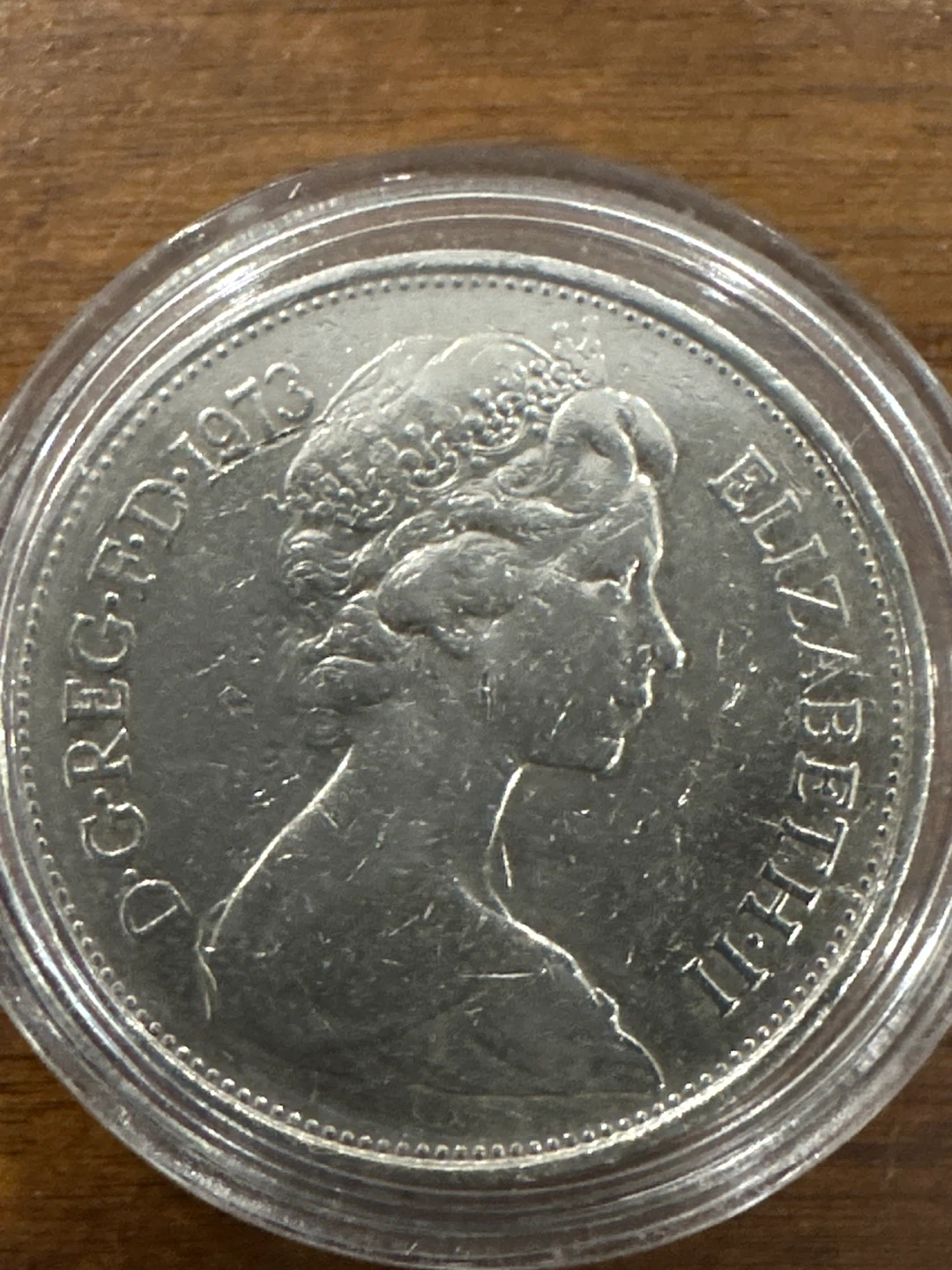 1973 10 New Pence Coin