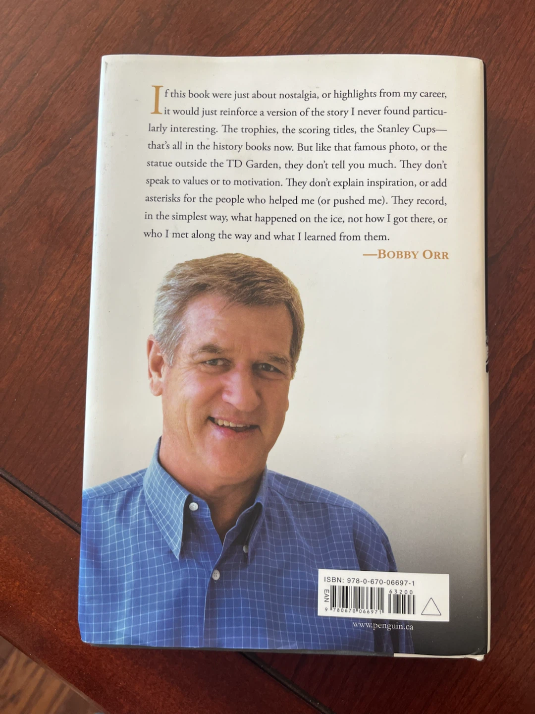 Bobby Orr My Story hardcover book - photo 4