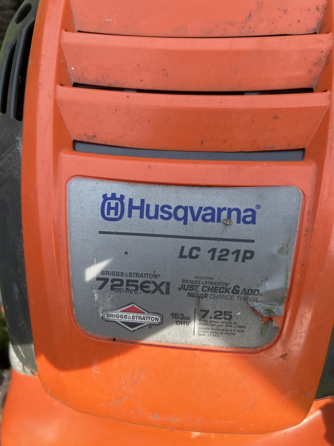 Husqvarna LC 121P Lawnmower with Briggs & Stratton Engine - photo 3