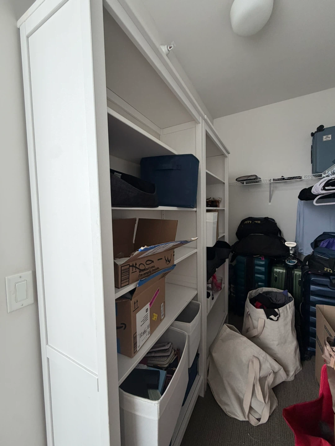 White IKEA Billy Bookcase - photo 2