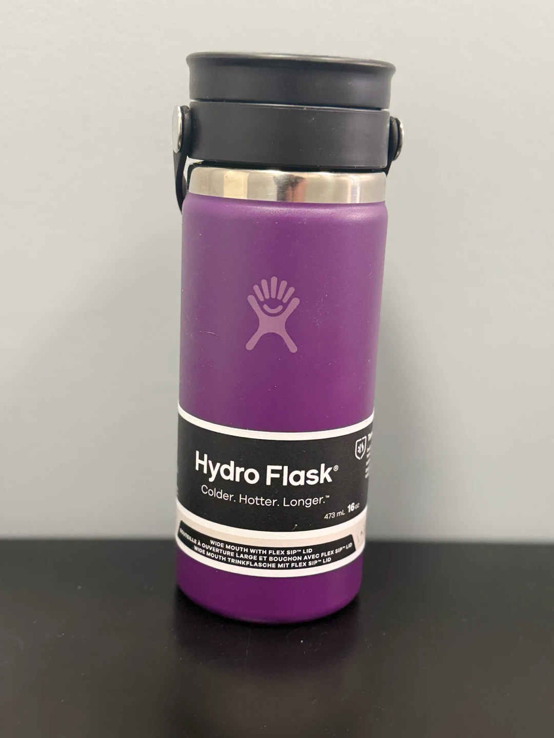 Hydro Flask 16oz Water Bottle - Purple - photo 2