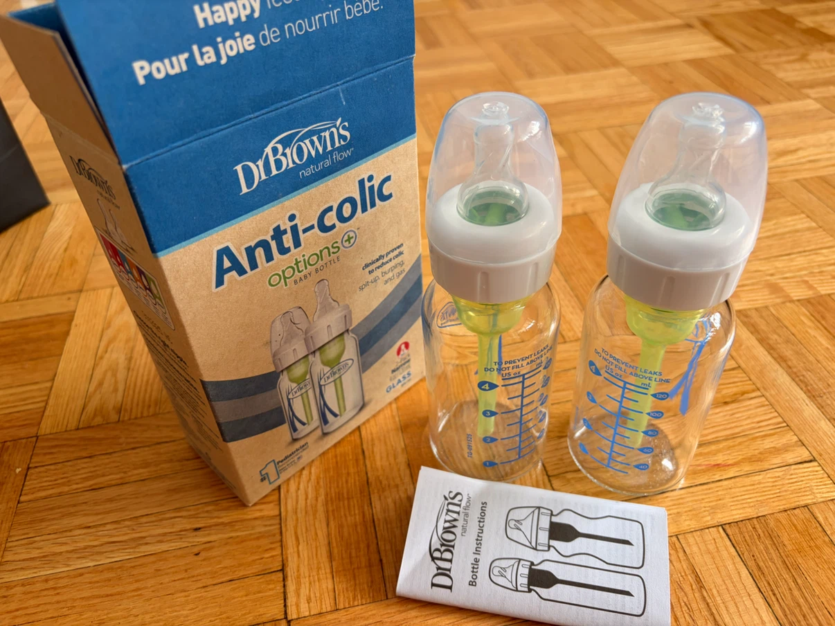 Dr. Brown's Anti-Colic Options+ Baby Bottles - 2 Pack - photo 3