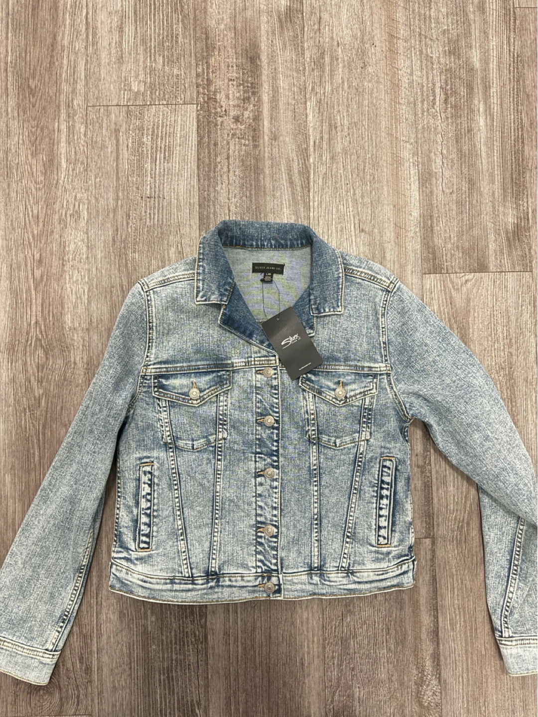 Silver Jeans Co. Denim Jacket - Size L
