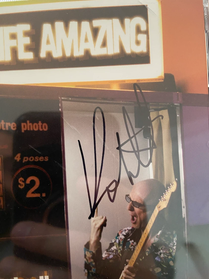 Signed Kim Mitchell Ain't Life Amazing CD - photo 2