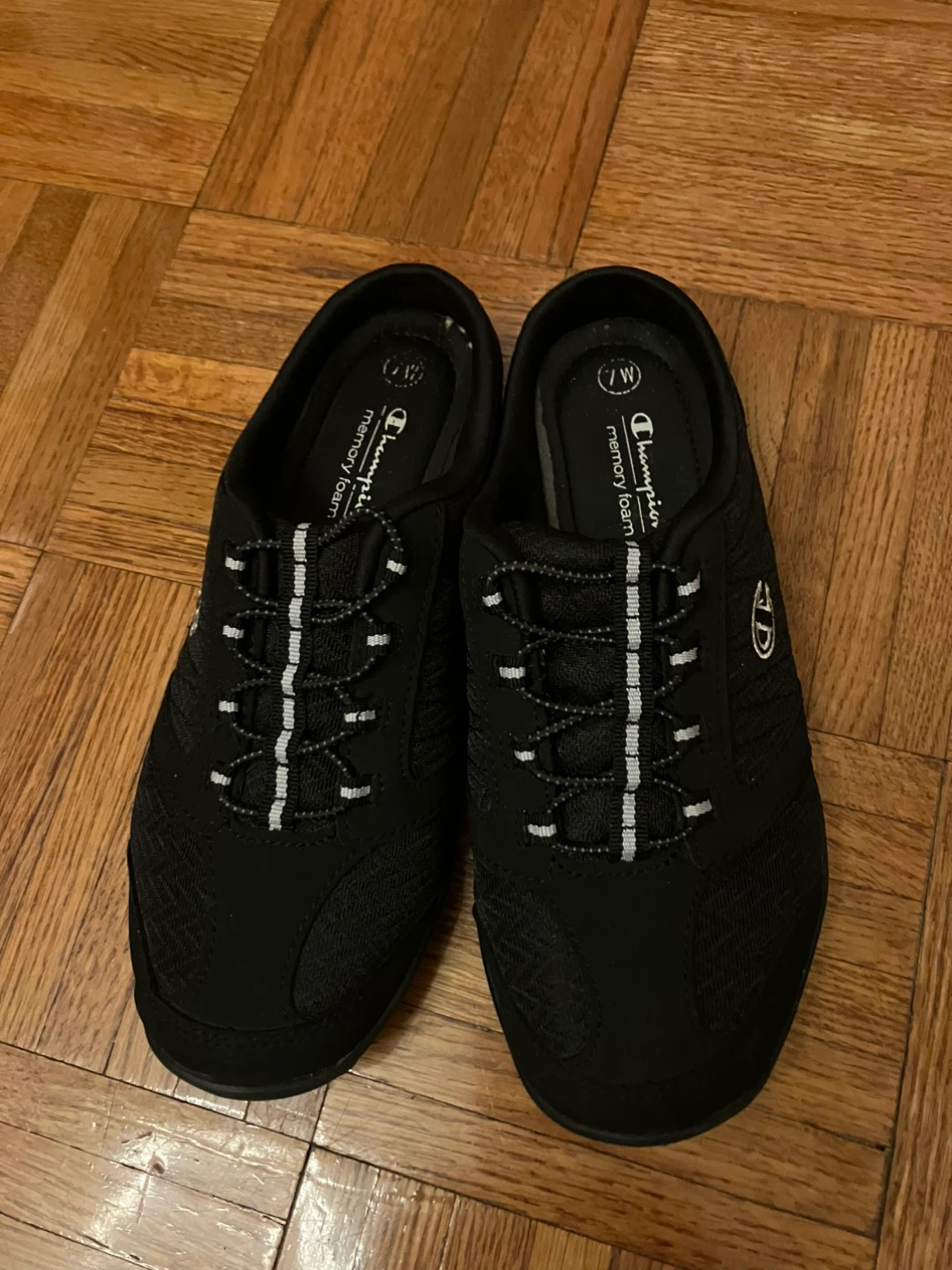 Champion Women's Black Memory Foam Mule Shoes - photo 2