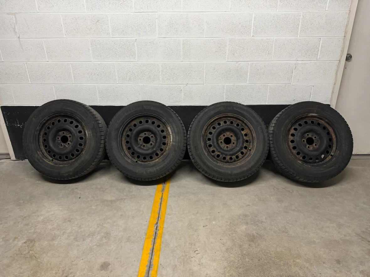 Michelin Latitude X-Ice Winter Tires + Steel Rims – Set of 4