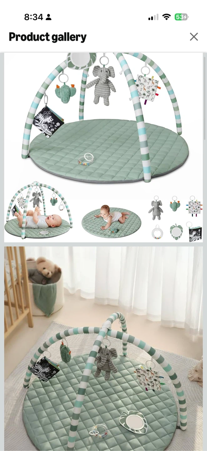 Baby Play Mat Gym with Toys
