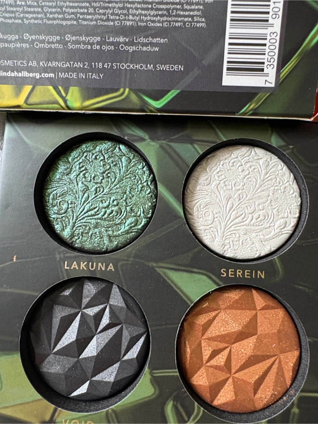 Linda Hallberg Cosmetics eyeshadow palette - photo 4