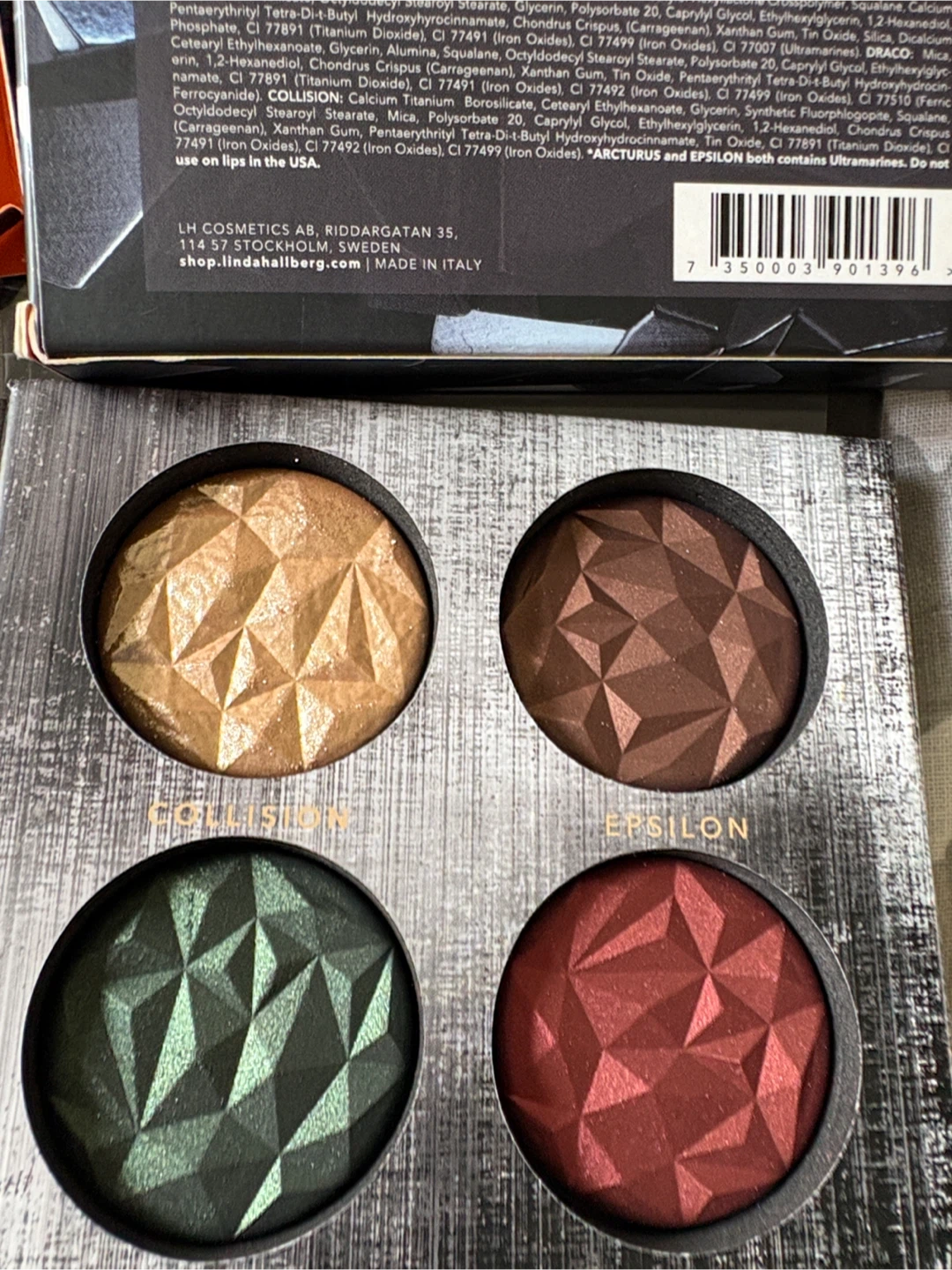 Linda Hallberg Cosmetics eyeshadow palette - photo 2