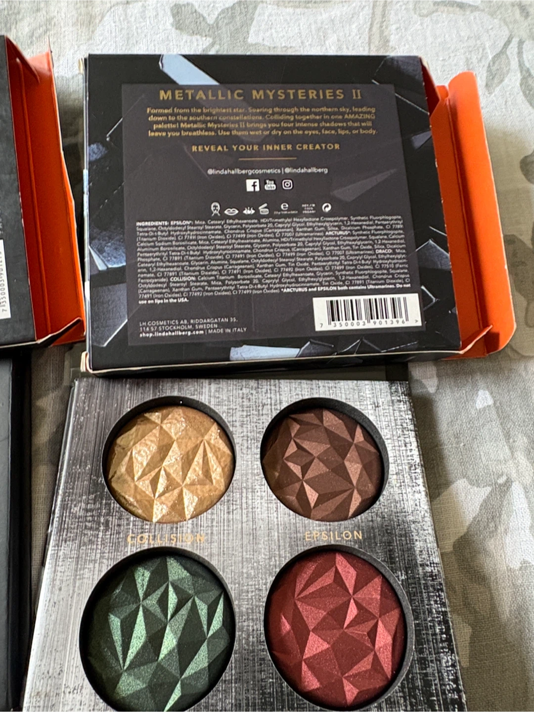 Linda Hallberg Cosmetics eyeshadow palette - photo 5