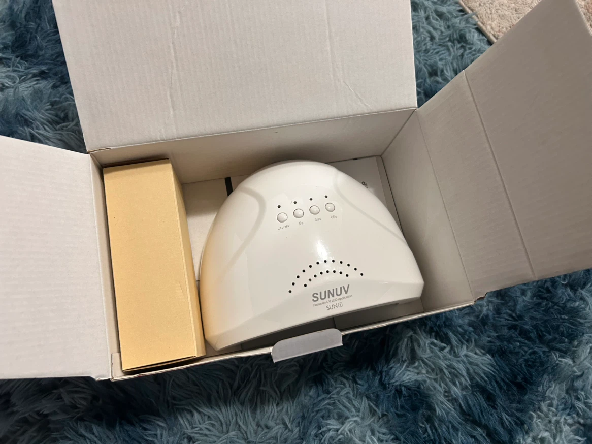 SUNUV White UV LED Nail Lamp