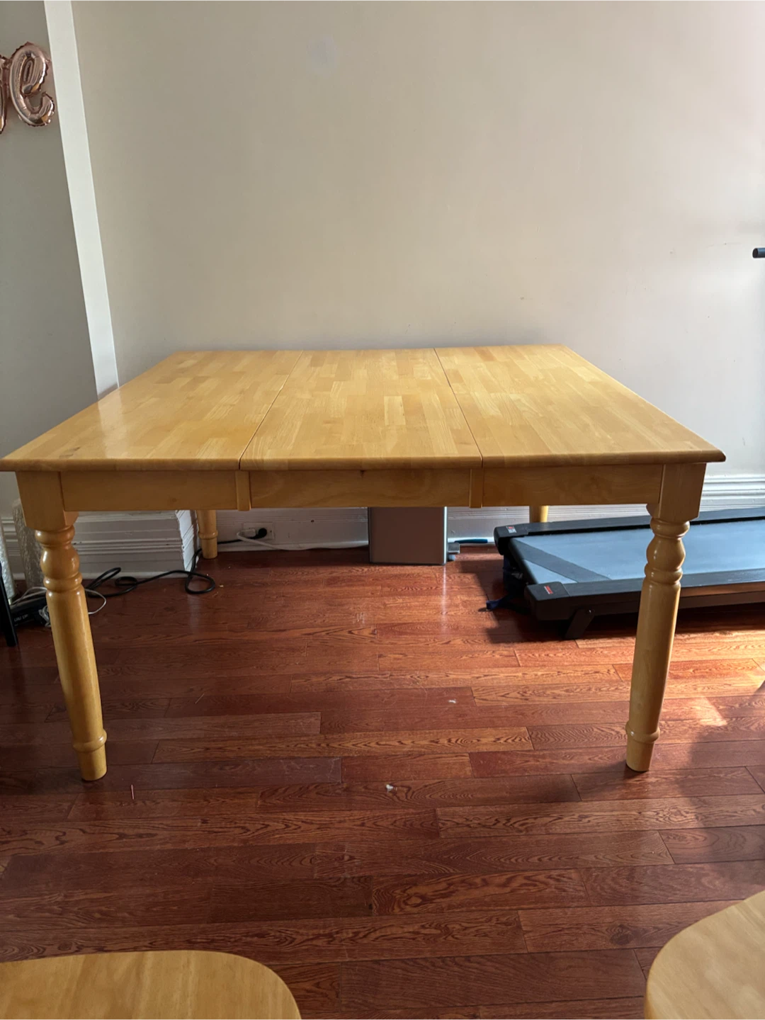 Wooden Dining Table with 4 Chairs - photo 2