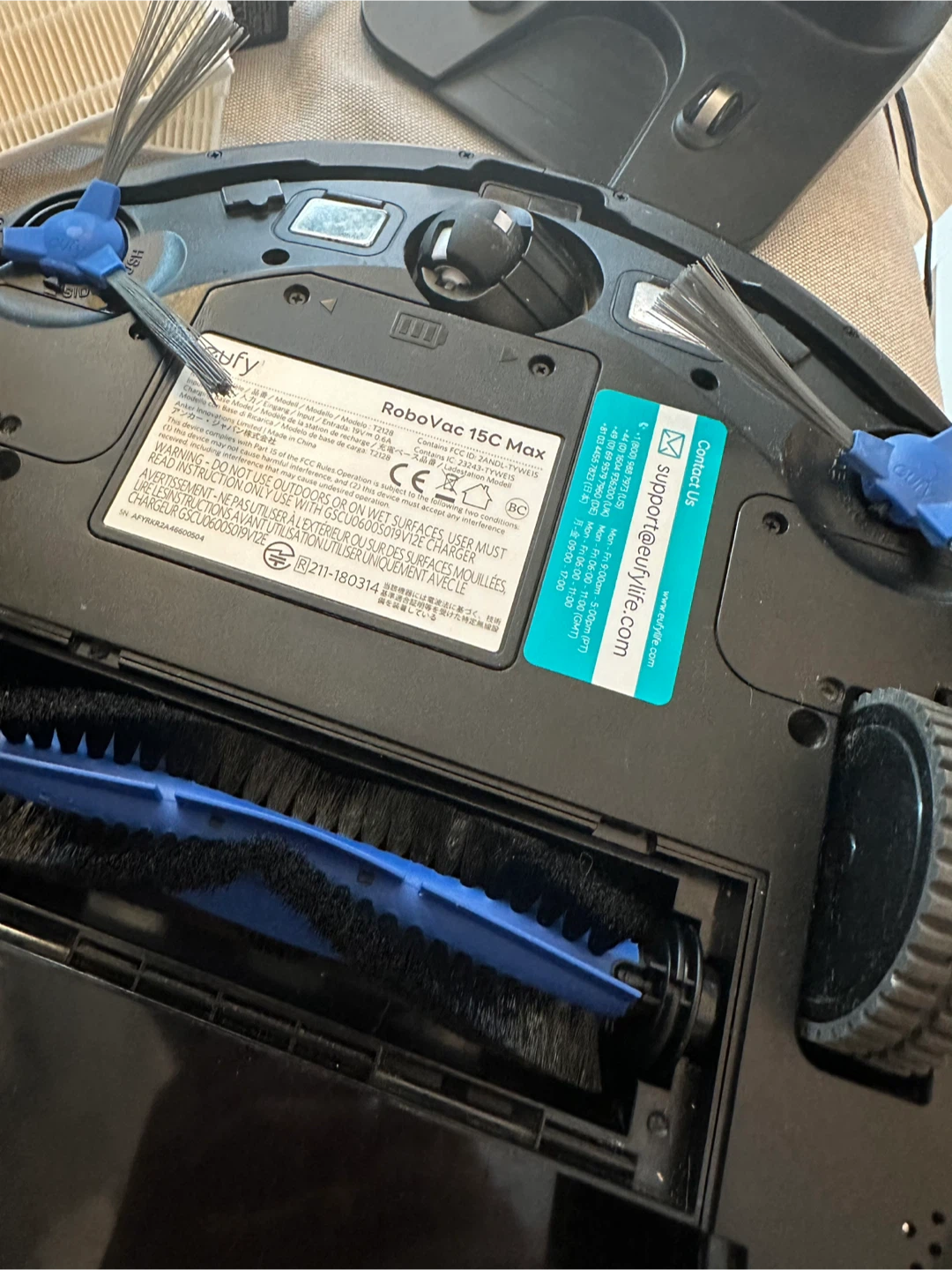 Eufy 15c max robotic vacuum - photo 2