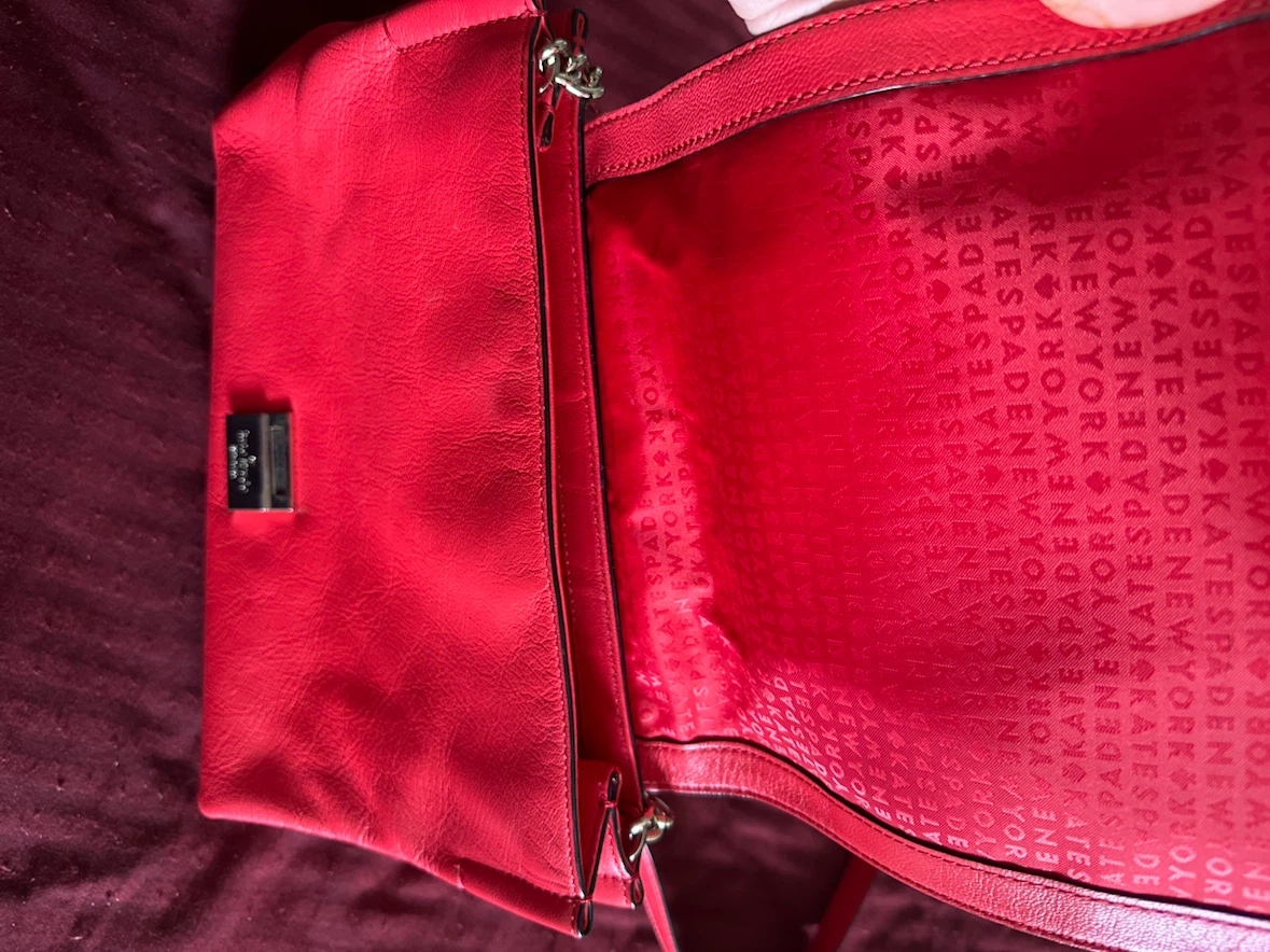 Kate Spade Red Leather Shoulder Bag - photo 3
