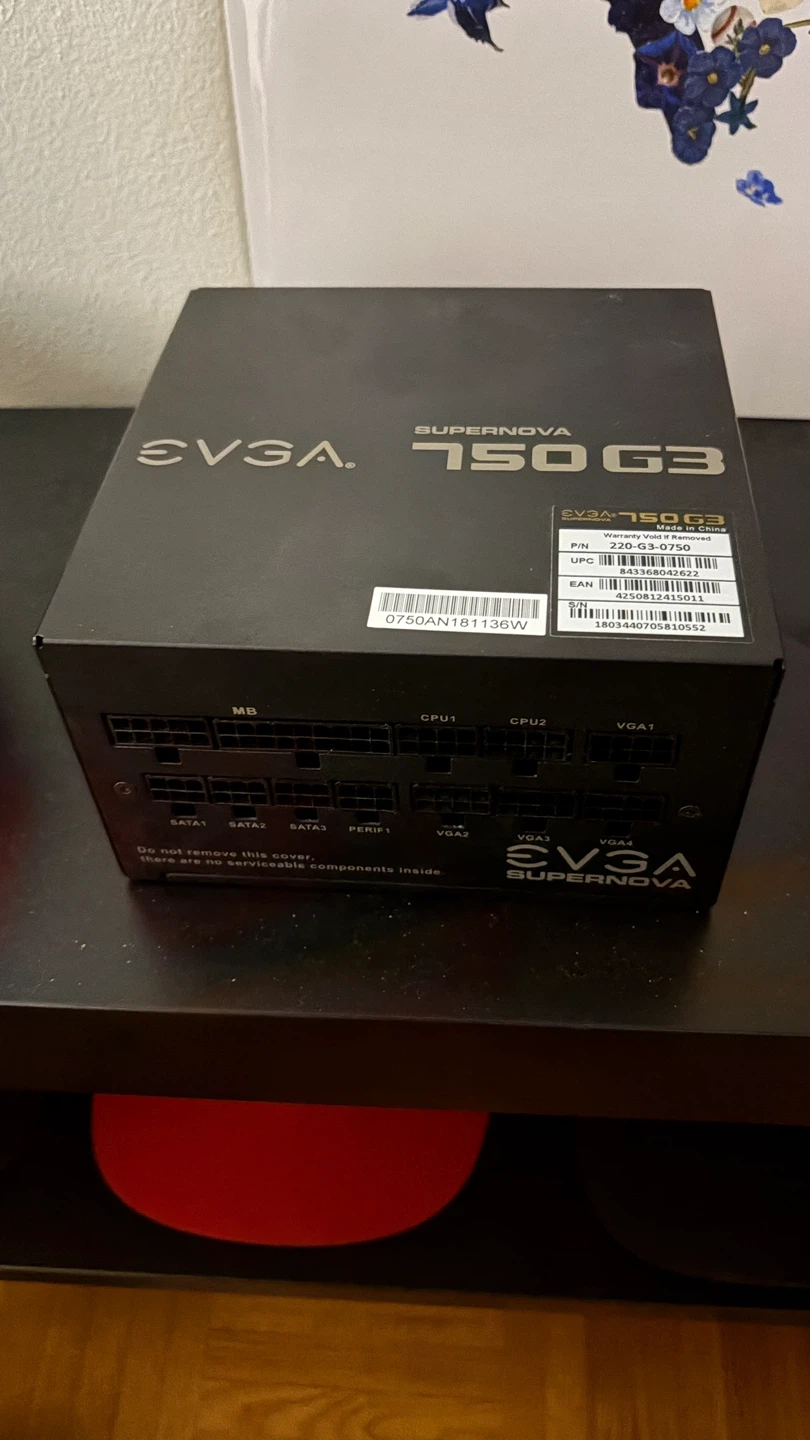 EVGA Supernova 750 G3 Power Supply - photo 3