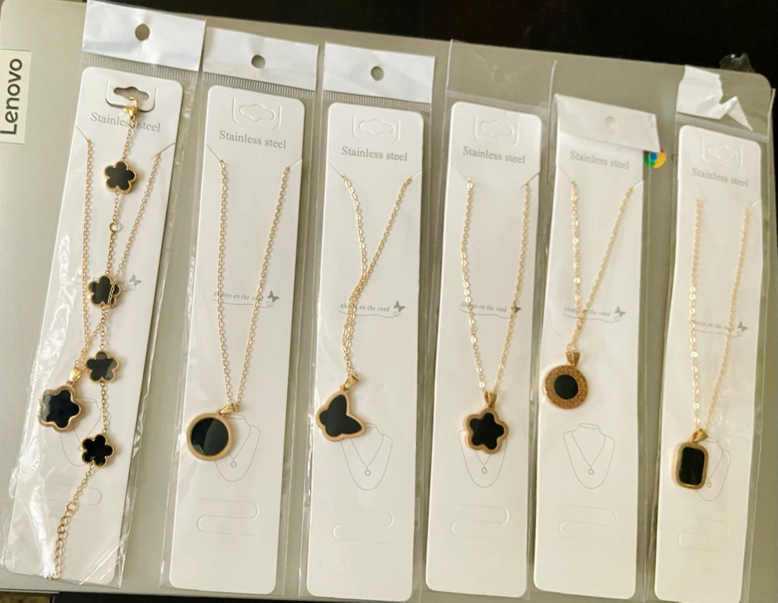 Assorted Stainless Steel Necklaces