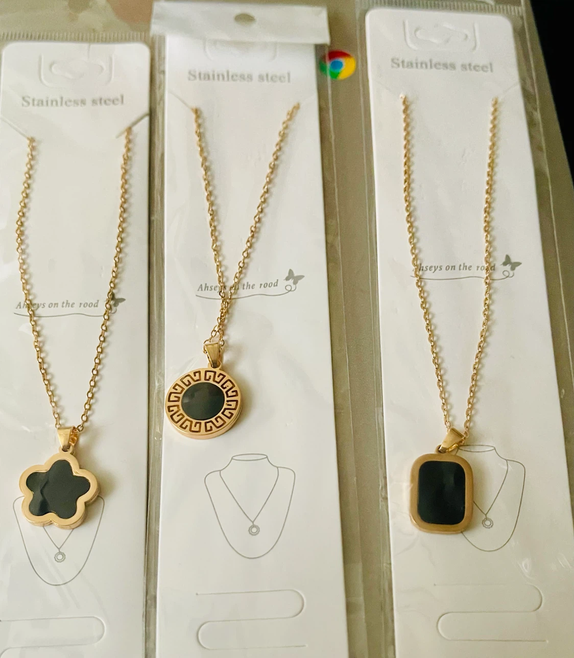 Assorted Stainless Steel Necklaces - photo 2