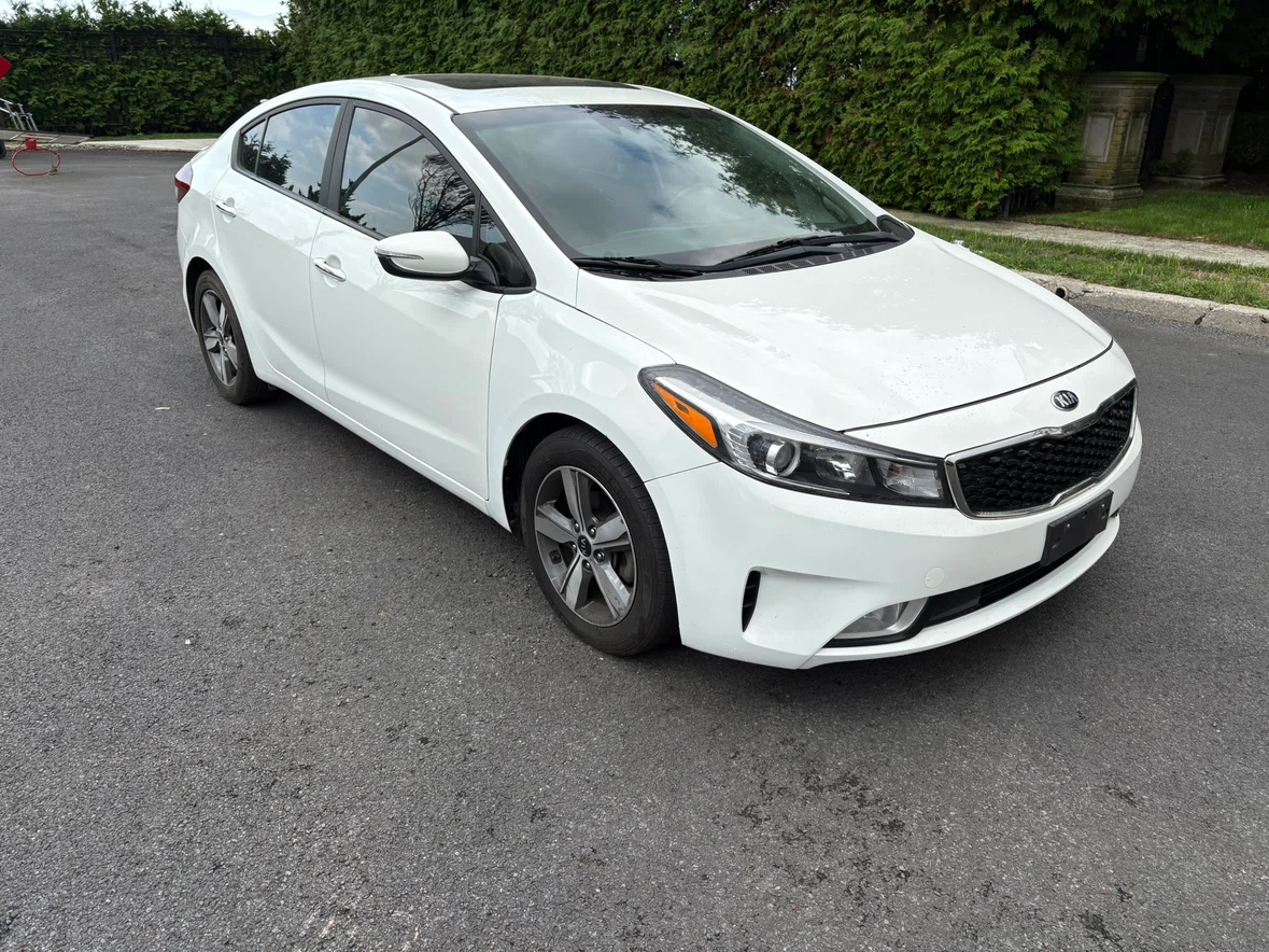 White Kia Forte S Sedan - photo 2
