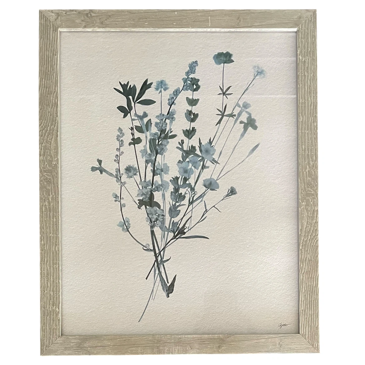 Lovely Pair of "Pressed Flowers" Prints - photo 2