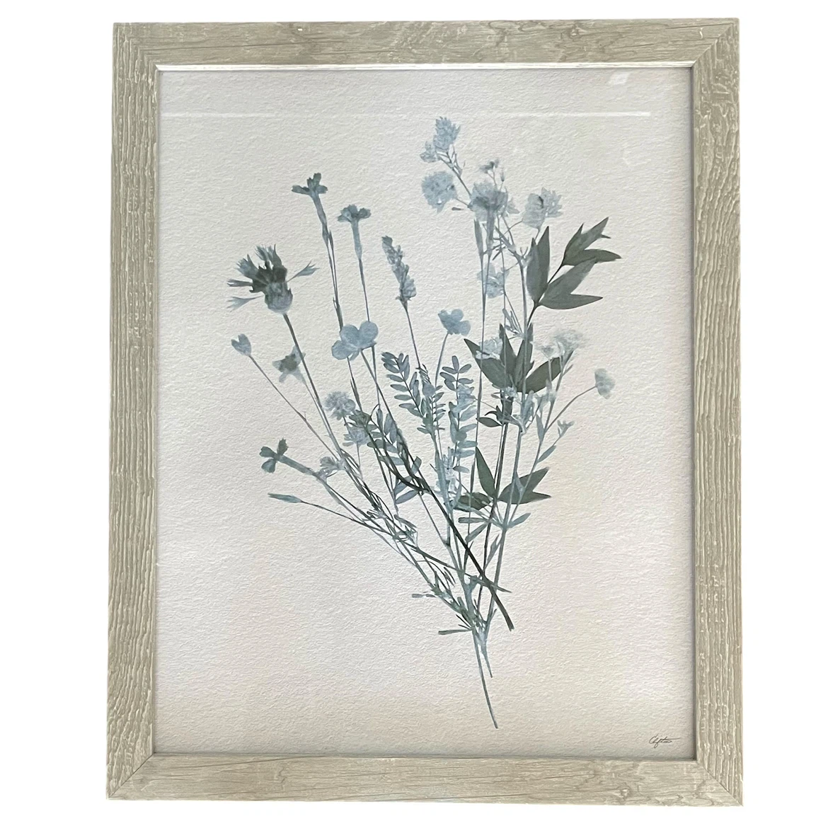 Lovely Pair of "Pressed Flowers" Prints - photo 3