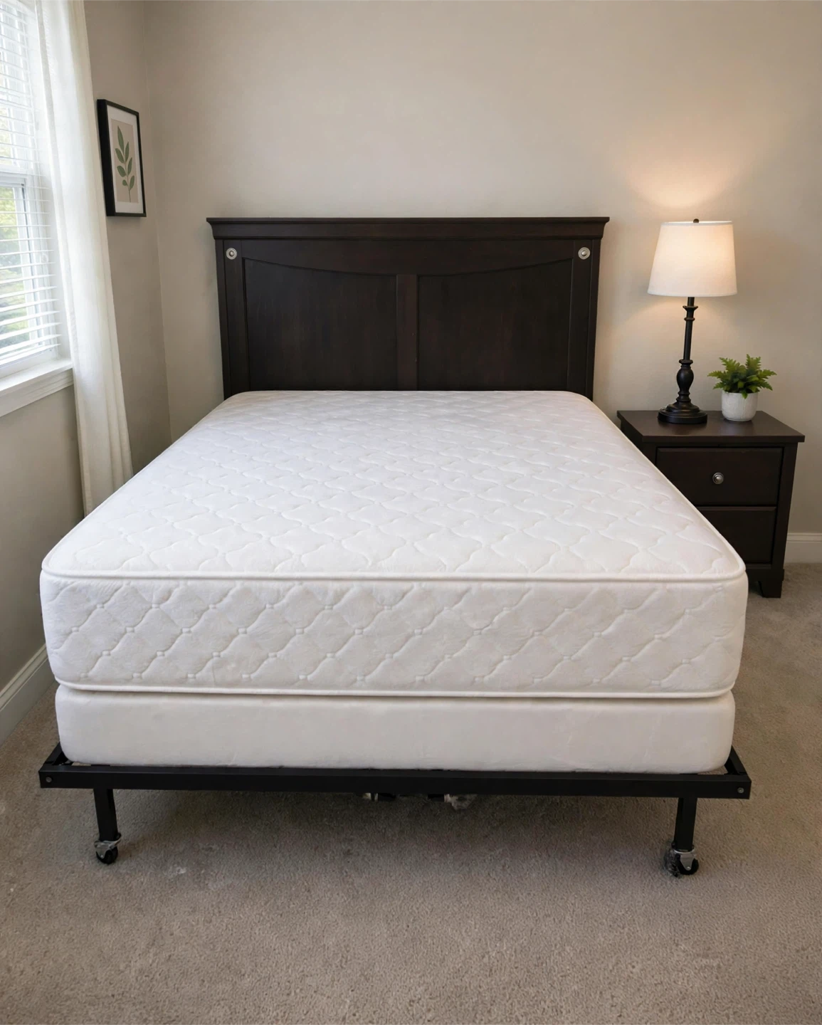 Walnut Black Queen Bed Set – Complete set - photo 4
