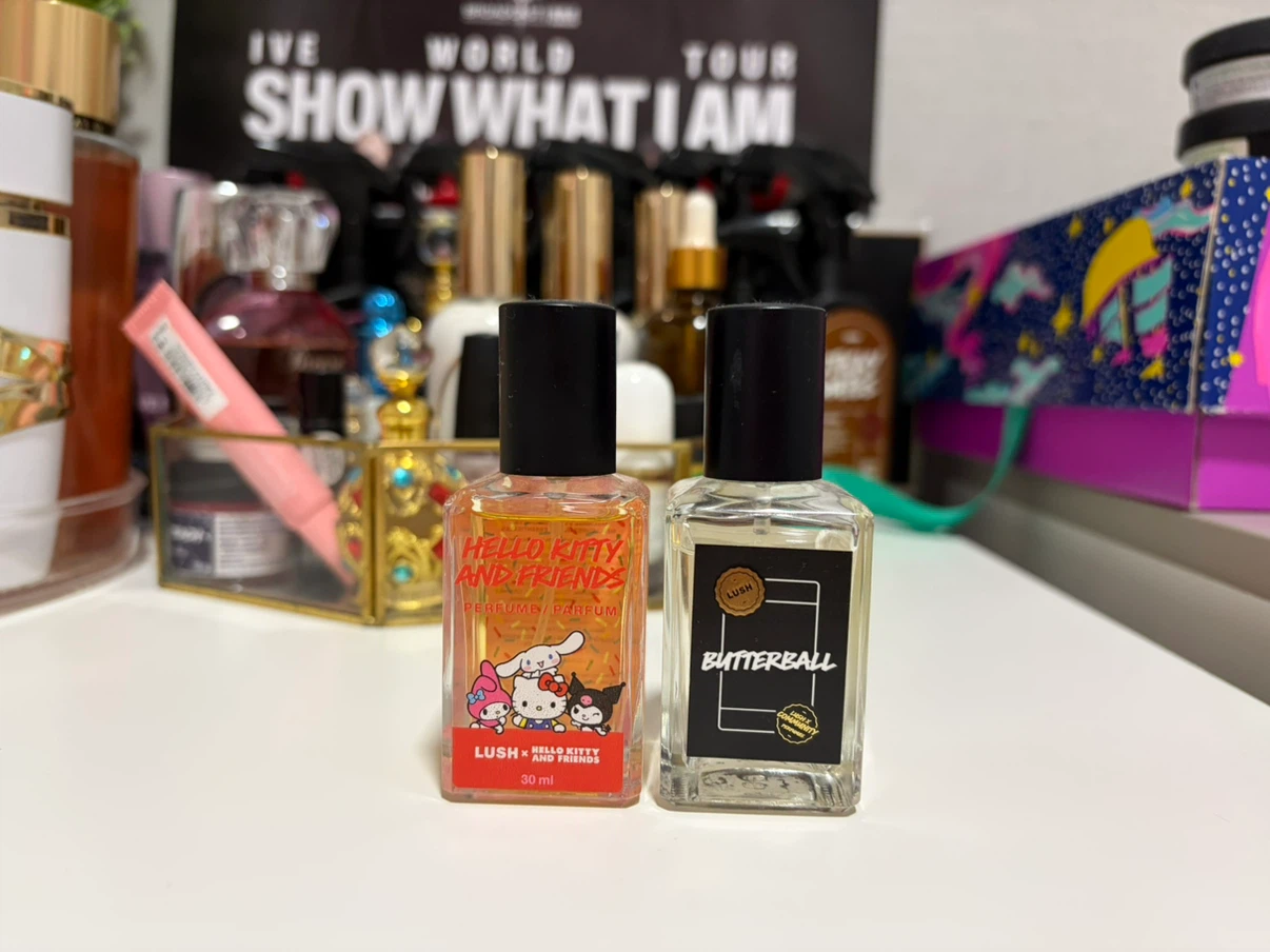 LUSH Hello Kitty and Friends Perfume & Butterball Perfume