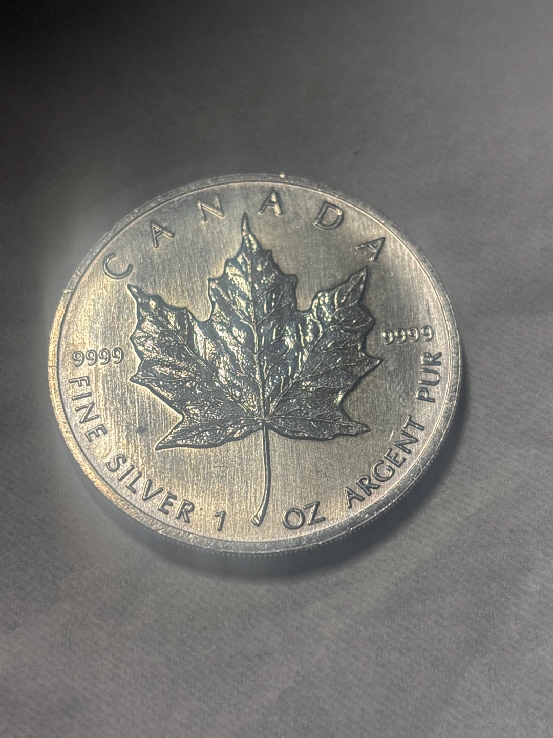 1 oz Silver Maple Leaf Coin