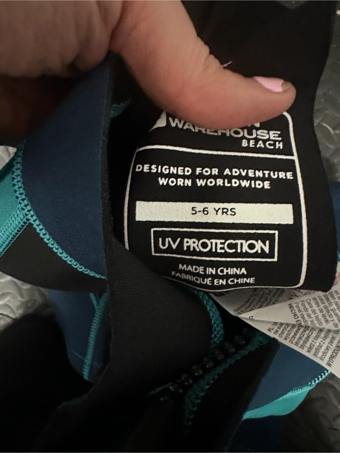 Mountain Warehouse Beach Wetsuit - 5-6 Years - photo 2