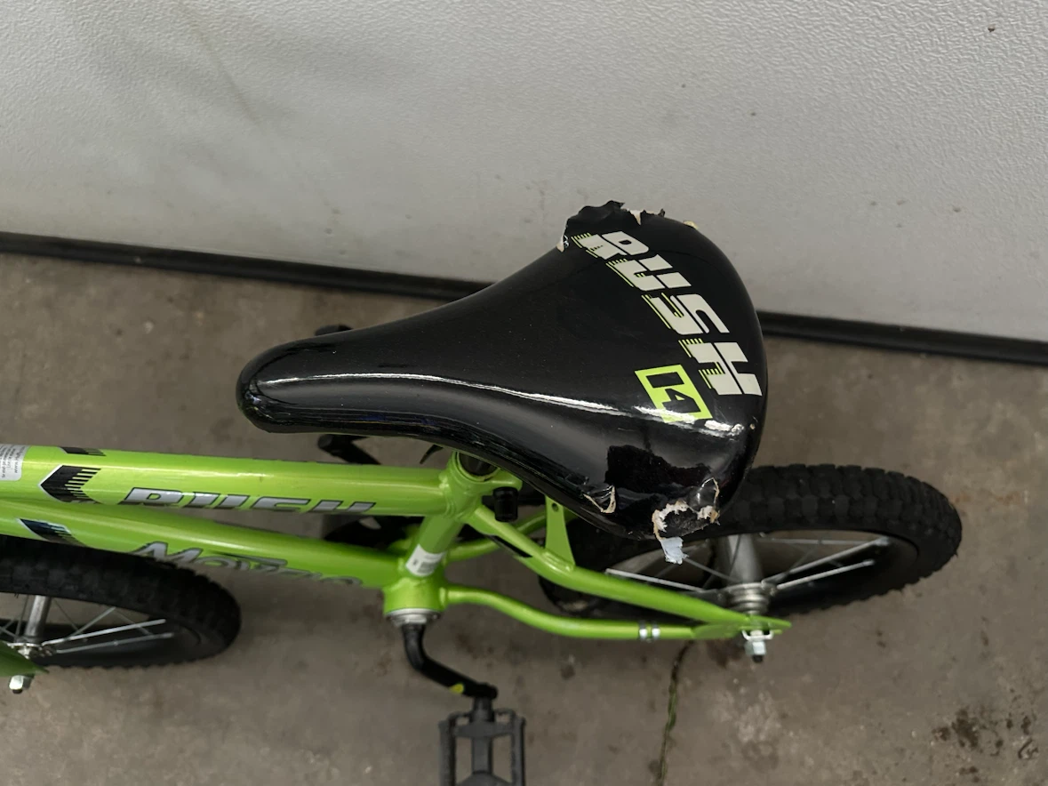 Green Movelo Rush Kids Bike - 14" - photo 2