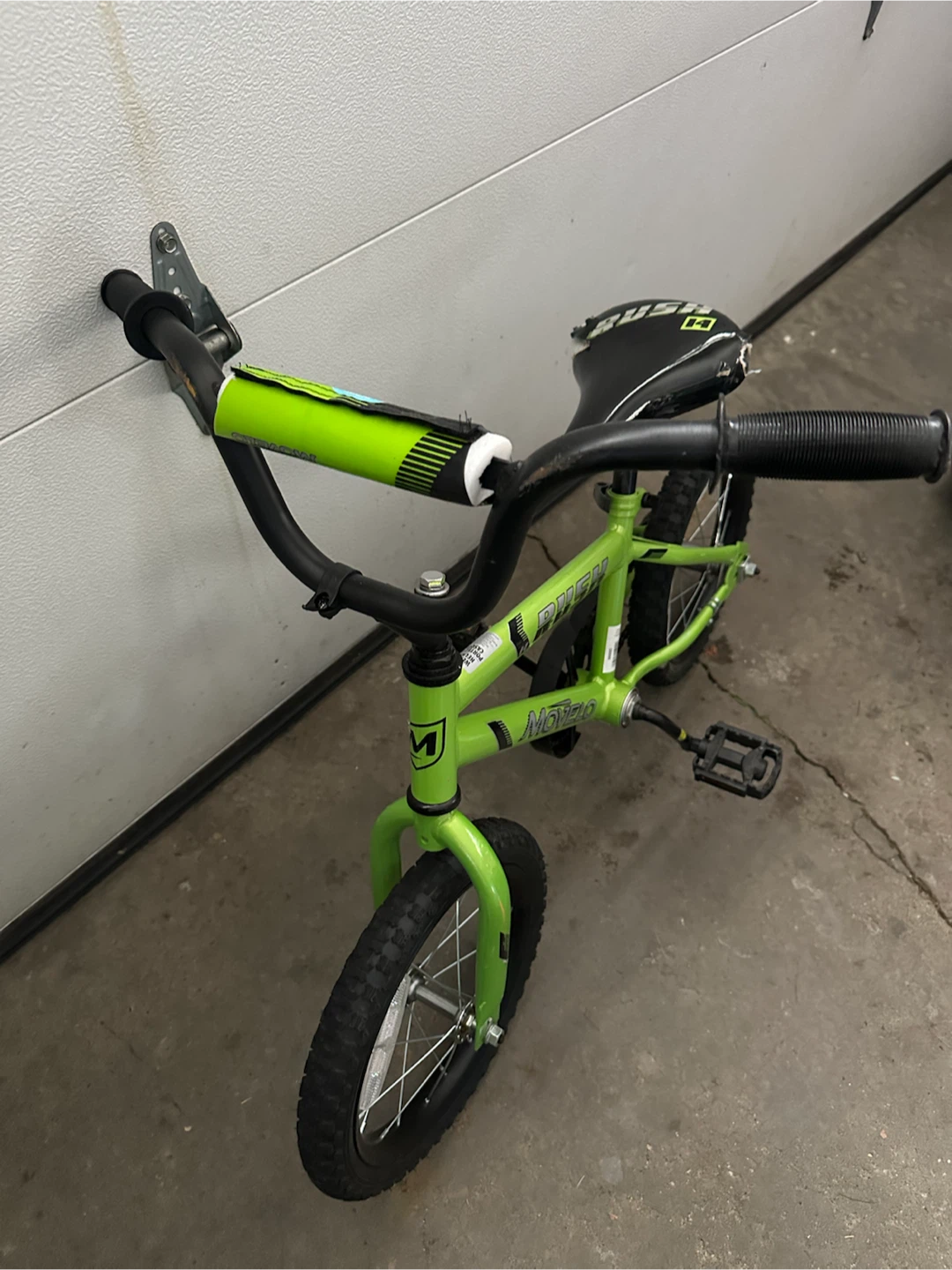 Green Movelo Rush Kids Bike - 14" - photo 3