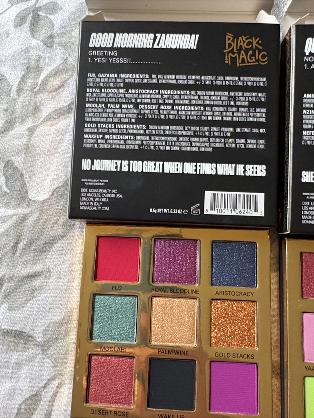 UOMA Beauty  Eyeshadow Palette - photo 5
