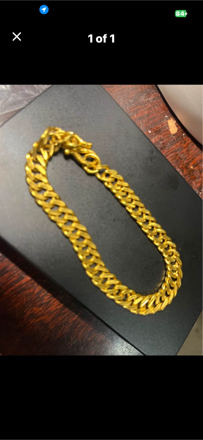 24karat Gold  Bracelet