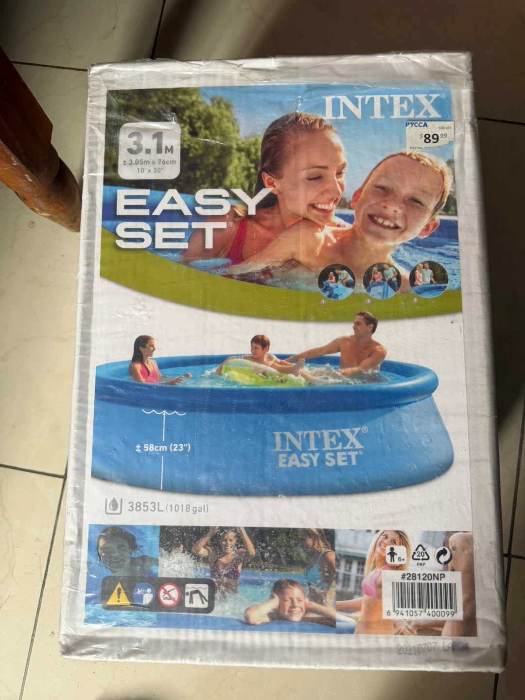 Intex Easy Set Pool 3.1m