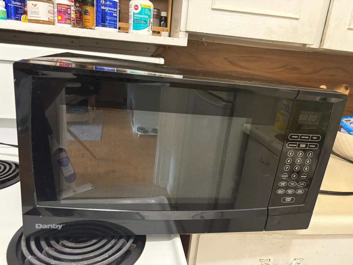 Danby Black Microwave