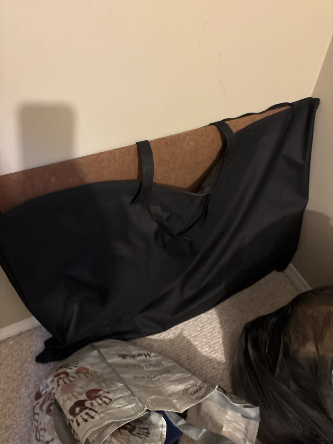 Large Art portfolio bag with wooden board