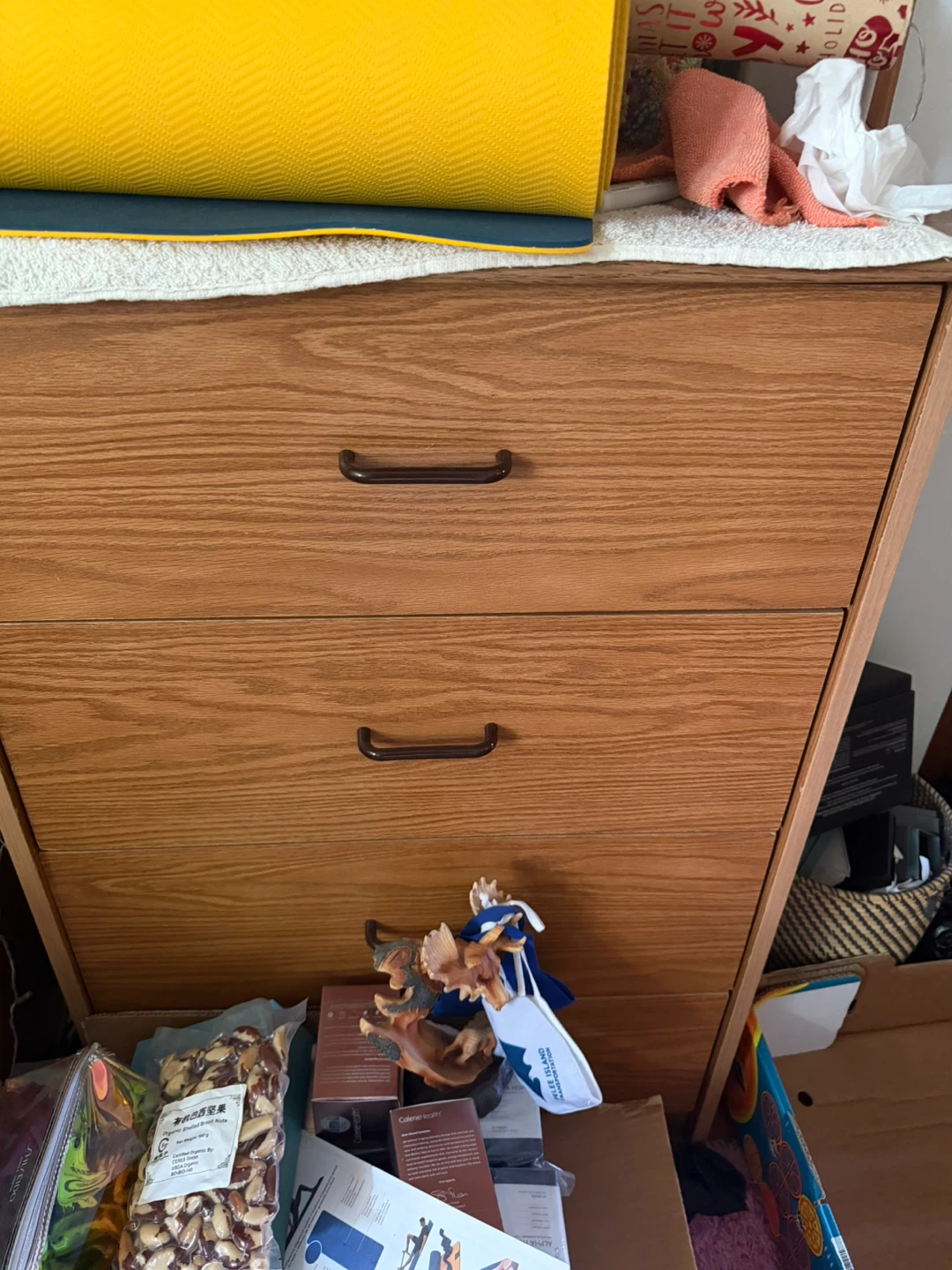 Wooden Dresser with Mirror - photo 2