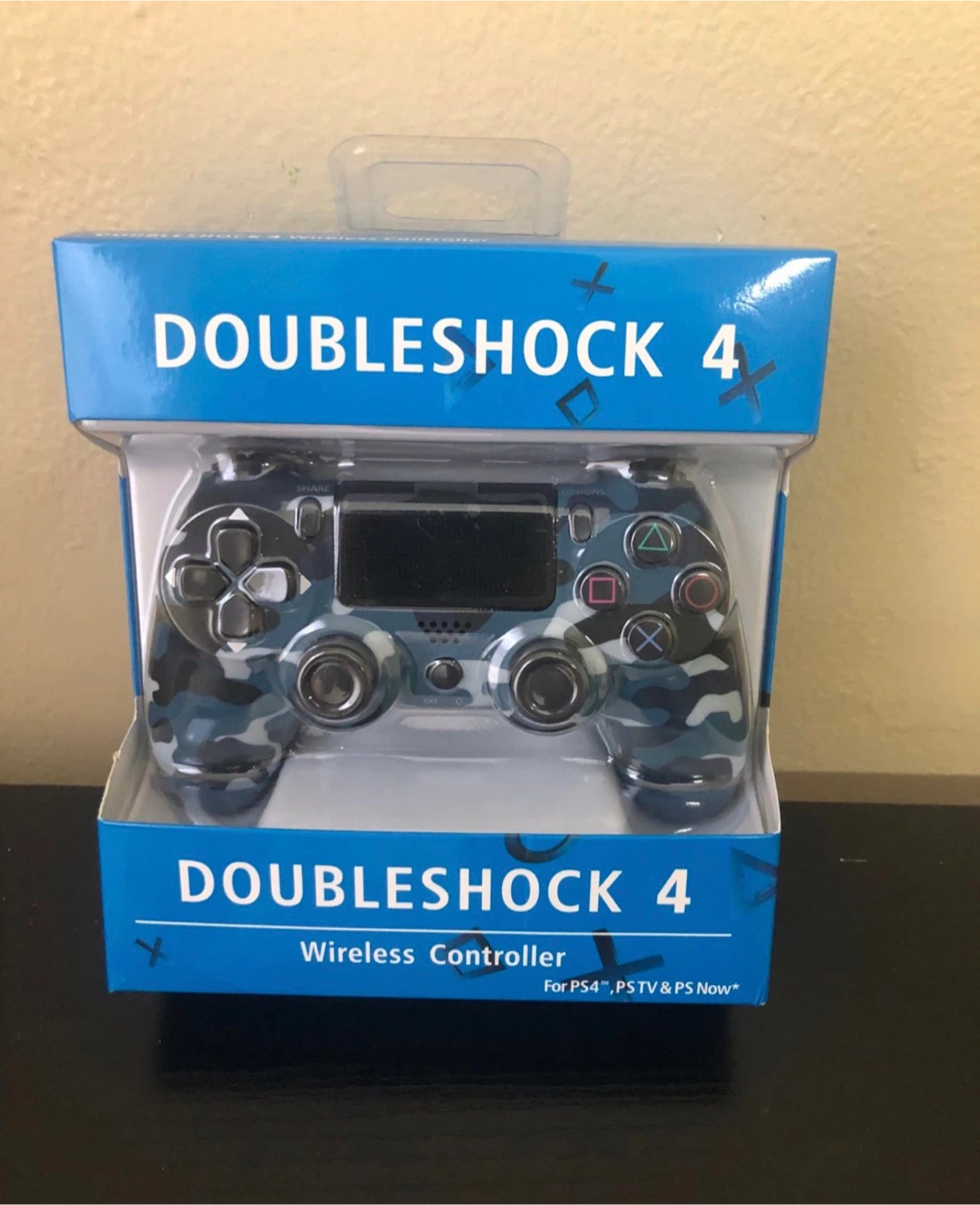 PS4 Wireless Controller - Blue Camo