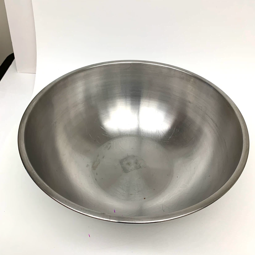 Extra Large Stainless Steel Mixing Bowl 14in Kitchen Baking Prep