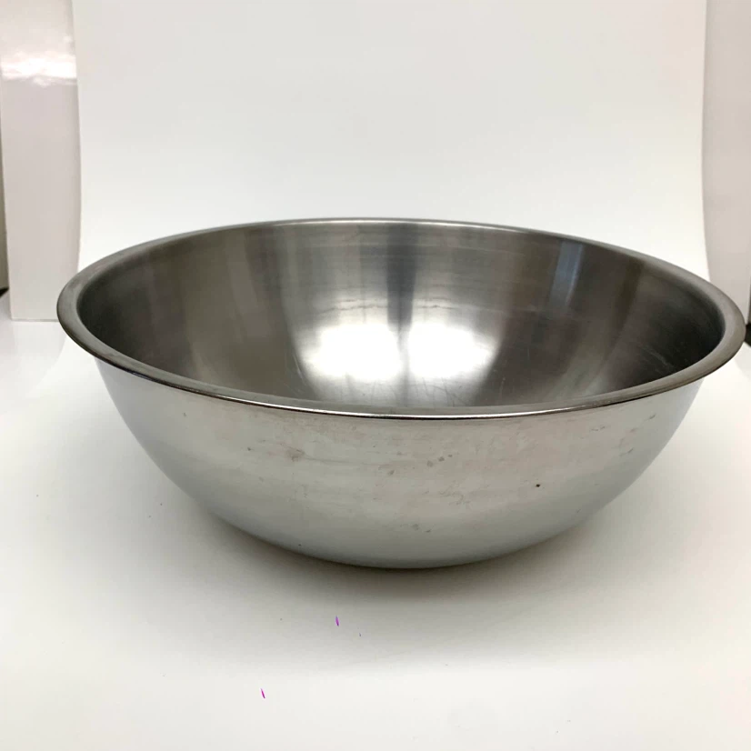 Extra Large Stainless Steel Mixing Bowl 14in Kitchen Baking Prep - photo 2